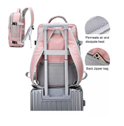 ¡NUEVO MORRAL VIAJERO CON PUERTO USB!
